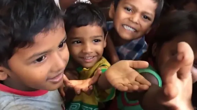 Watch The Giving Hand As It Goes Around Mumbai Making People Smile