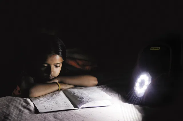 How This School Bag Also Serves As A Study Lamp For Delhi's Slum Kids