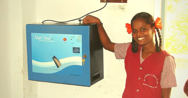 UP College Leads the Way by Installing State's First Sanitary Pad Vending Machine