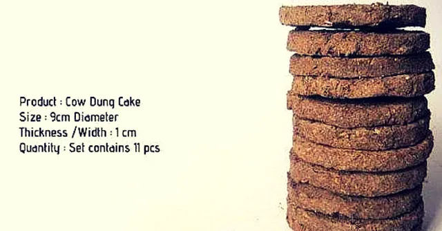 You Can Now Buy Cow Dung Online in India