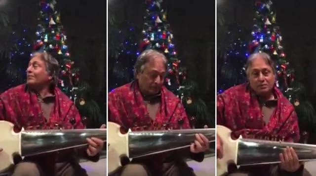 Ustad Amjad Ali Khan's Sarod Rendition of Jingle Bells Will Make Your Day