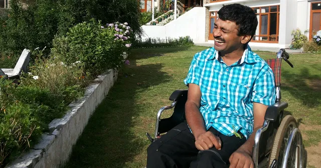 Academic, Teacher, Inventor - This Man Suffering from Cerebral Palsy Plays Many Roles to Perfection