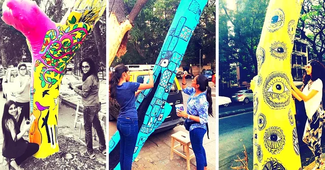 Here's Why 14 Women Including Twinkle Khanna Are Painting Dead Trees in Mumbai