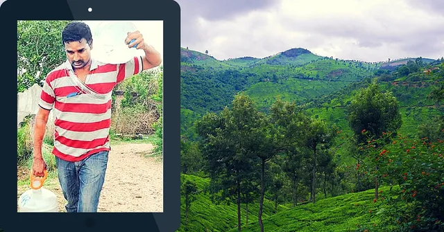 This Man Used Disposed Water Cans to Single-Handedly Save More Than 100 Trees in Karnataka