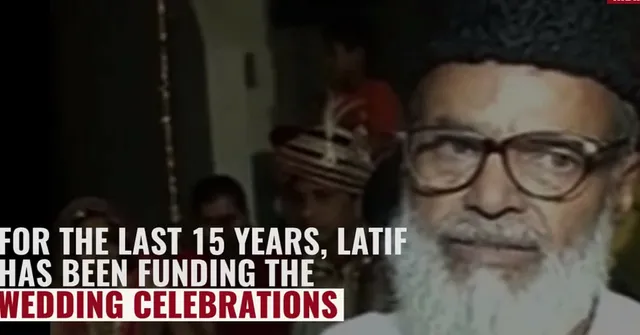 VIDEO: Muslim Man in Jaipur Funds Wedding of Hindu Couple