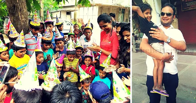 This Incredible Man Uses Social Media to Celebrate Birthdays of Street Children across India