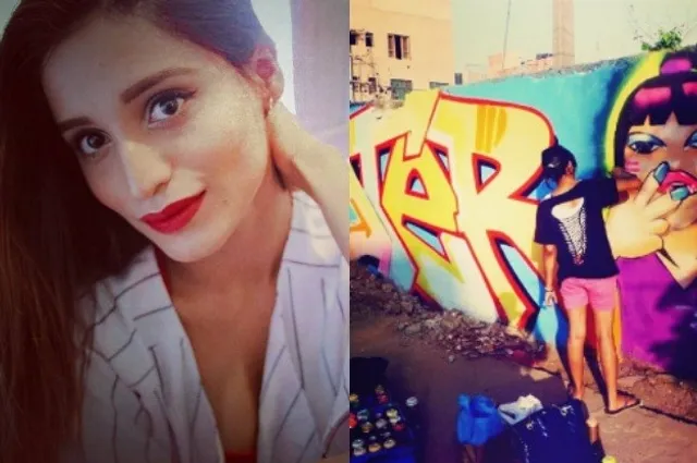 India's First Female Graffiti Artist Is Leaving Her Stamp All over Berlin With Her Striking Street Art