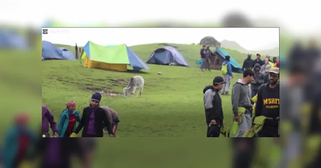 VIDEO: 25 Trekkers Clean up Mountain Trails of Roopkund. Bring Back 2127 Kg of Garbage.