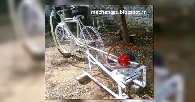 VIDEO: Farmer Invents Cycle-Operated Water Pump