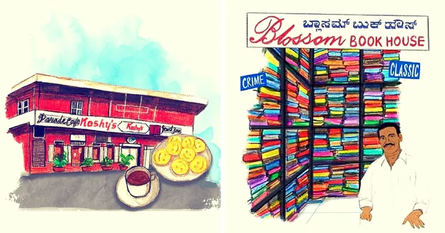 This Artist's Quirky #100DaysofBangalore Sketches Will Make You Fall in Love with the City Again