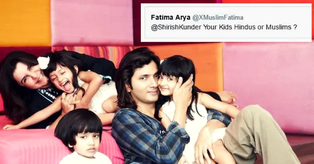 Someone Asked Shirish Kunder about His Children's Religion. His Answer Is Winning the Internet!