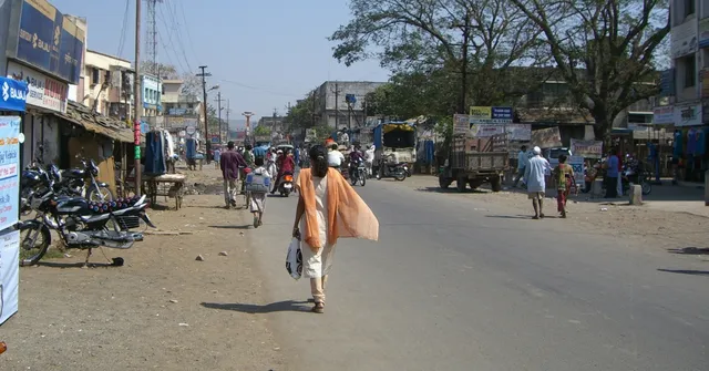 Maharashtra's First Road Made of Pinewood Pulp Promises to Keep Potholes Away