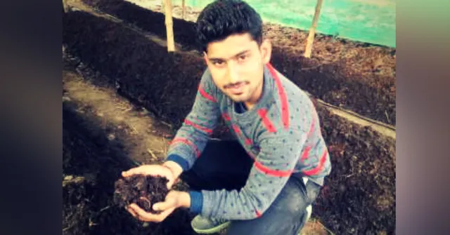 This 22-Year-Old Bareilly Boy Left CA Studies to Help Farmers Double Their Income Using Vermi-Composting