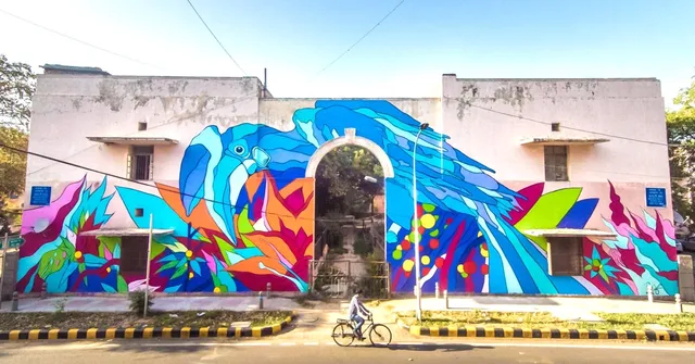 Life Through Colours: The Mesmerising Artworks of a Brazilian Duo in Delhi's Lodhi Art District