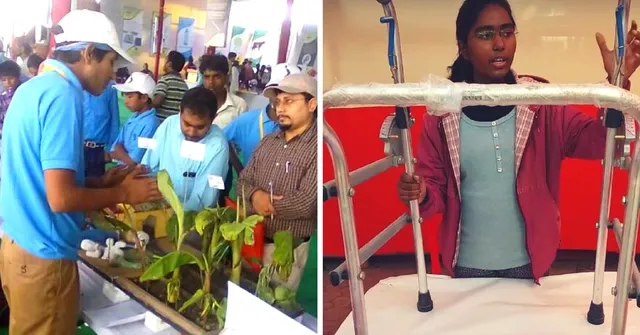 What Are Kids in Bihar Doing? Making Electricity from Banana Stems & Walkers That Help Climb!