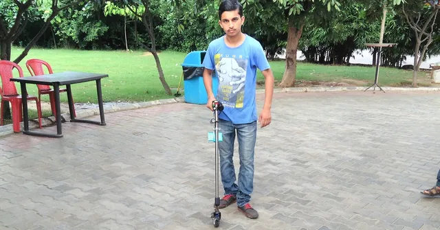 A Walking Stick That Charges a Phone & Lights Your Way, This UP Teen's Innovation Is a Wonder!
