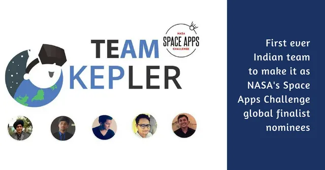 In a First, Indian Student Team Project Bags Second Position at NASA's Space App Challenge