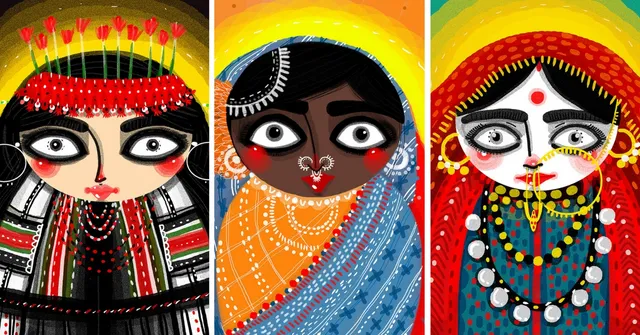 This Uttarakhand Duo Is Capturing India's Costume Culture Through Art