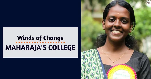 For the First Time in Decades, a Woman Leads the Union at Kerala's Maharaja's College