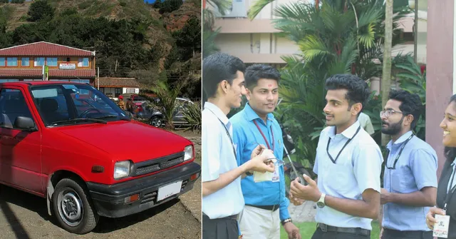 Students Give the Iconic Maruti 800 an 'Electrifying' New Age Makeover