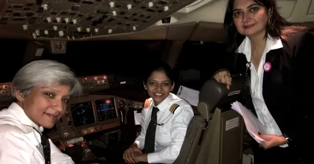 Wind Under Her Wings: India's Crew of Women Captains Surpasses Global Average