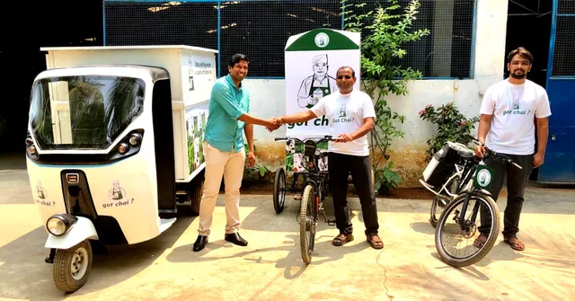 Coffee-Leaf Tea Delivered on Electric Bikes? ChaiGuru Promises a Unique Experience!