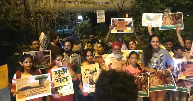 Delhi Folks Recreate Mini Chipko, Thousands Come Forward to Protect Trees!