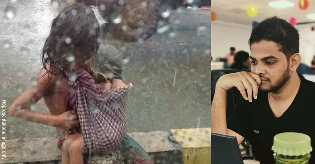 How a Mumbaikar’s Powerful Post Is Shielding Street Kids From Torrential Rains!