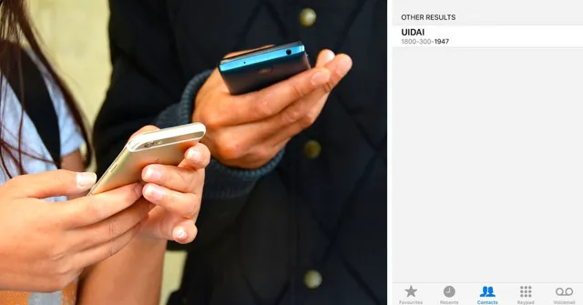 Google Admits to Adding UIDAI No. to Contact List. But 2 Others Could Do It As Well!
