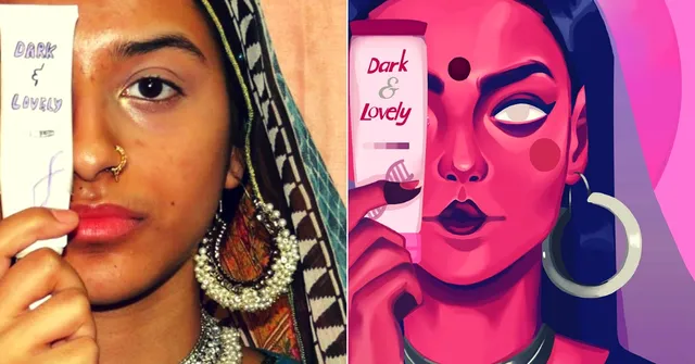 Dark & Lovely: Powerful Artwork Slams Double Standards of Beauty, Goes Viral!