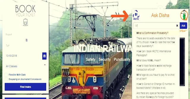 IRCTC Launches AI Chatbot: From Tickets to Food, 'Disha' Will Answer All Your Queries!