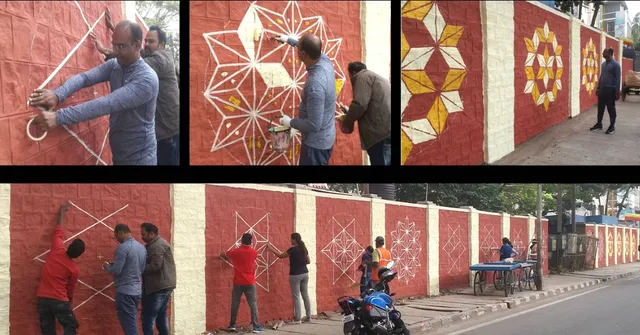 Walking The Talk: Bengaluru Wall Gets an 'Anonymous' Saviour - An IAS Officer!