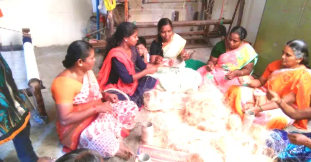 Saris From Bananas: TN Weaver Creates 25 Natural Fibers, Wins National Record!