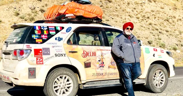 40000 Kms, 30 Countries, 148 Days: 60-YO Shows It's Never Too Late to Chase Dreams!