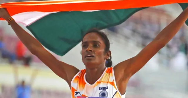 Losing Her Dad & Coach Couldn't Stop Her From Winning India's First Gold at Asian Athletics C'ships!