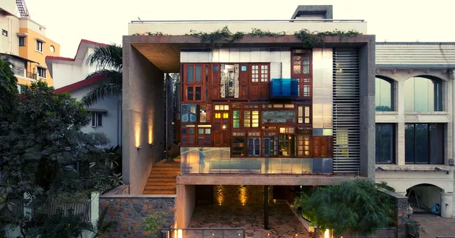 Made From Recycled Waste, This Award-Winning Navi Mumbai Home is Stunning!