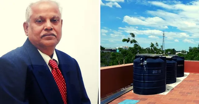 72-YO TN Man Saves 16000 Litres of Water/Year, Hasn't Paid a Bill in 30 Years!