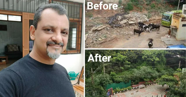 B'luru Doctor & Anonymous Civic Group Turn Dump Yard Into Park for Grandparents!