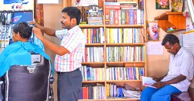 TN Barber Gives Customers 30% Off If They Read a Book In His Unique Salon