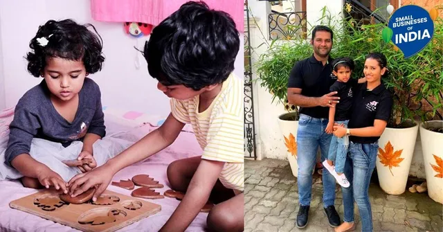 Daughter's Skin Allergies Inspires Couple to Make All-Natural Toys Using Neem Wood
