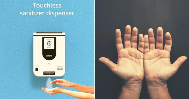 DRDO, Noida Firm Design Hands-Free 'Mist' Sanitiser For Govt Offices