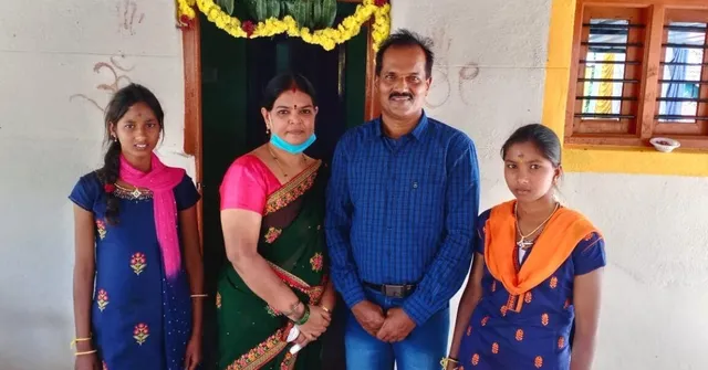 Mysuru Cop Builds House For Orphan Sisters, Sponsors Their Education Too 