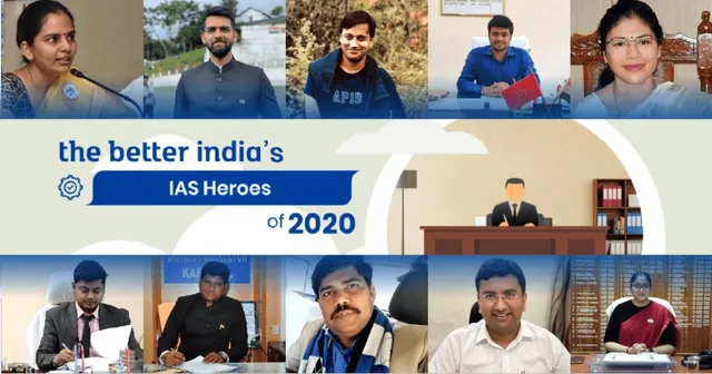 Presenting: The Better India’s Best of 2020 - IAS Heroes