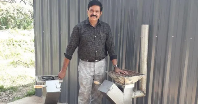Kerala Man Creates 3-in-1 Stove That Uses Waste Paper For Fuel, Generates Less Smoke