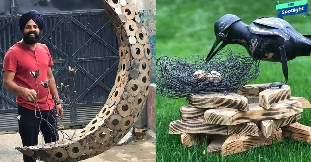 'I Was Called 'Trash' All My Life, Now I Use It To Make Artwork': NRI Sculptor