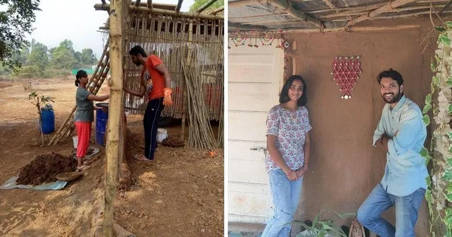 Couple Uses 700-YO Method to Build Unique 2-Floor Mud Home In Just Rs 4 Lakh