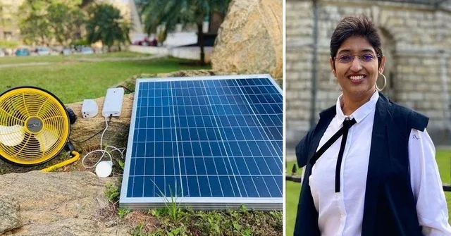 Bengaluru Student Builds Power Bank That Can Be Charged by Solar Panels
