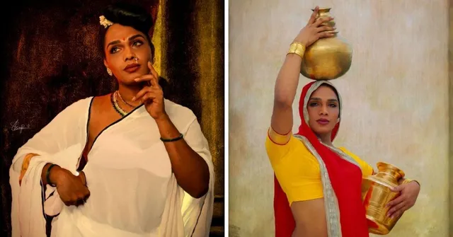I Recreated Ravi Varma's Paintings With Trans Models to Disrupt Beauty Standards