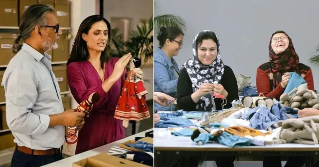 ‘These Dolls Tell Their Stories’: How This Couple’s ‘SilaiWali’ Is Empowering 70 Afghan Women Refugees in India