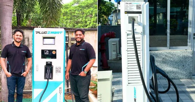 Plugzmart: IIT-M Incubated Startup's Fast EV Charger Takes 30-45 Mins to Charge Electric Cars